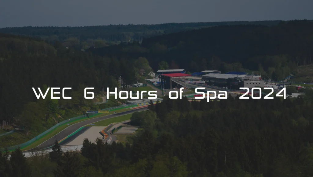 WEC 6 Hours of Spa 2024