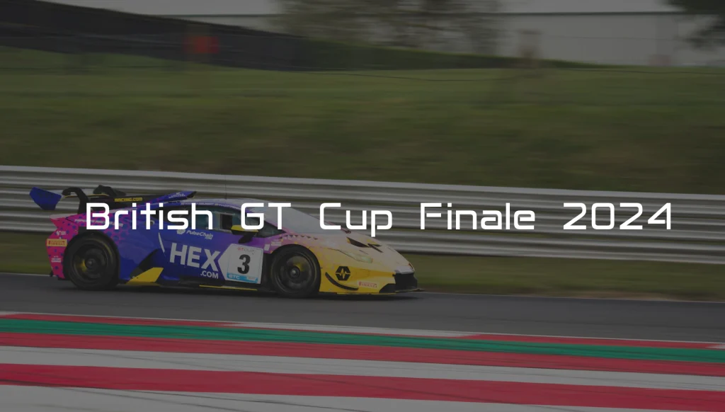 British GT Cup Finale 2024